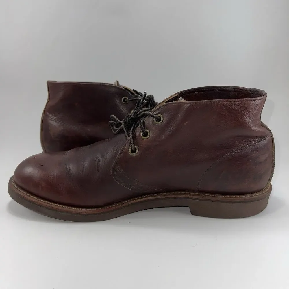 Red Wing 9215 Foreman Heritage Briar Oil Slick Chukka Work Boots Mens 10 D